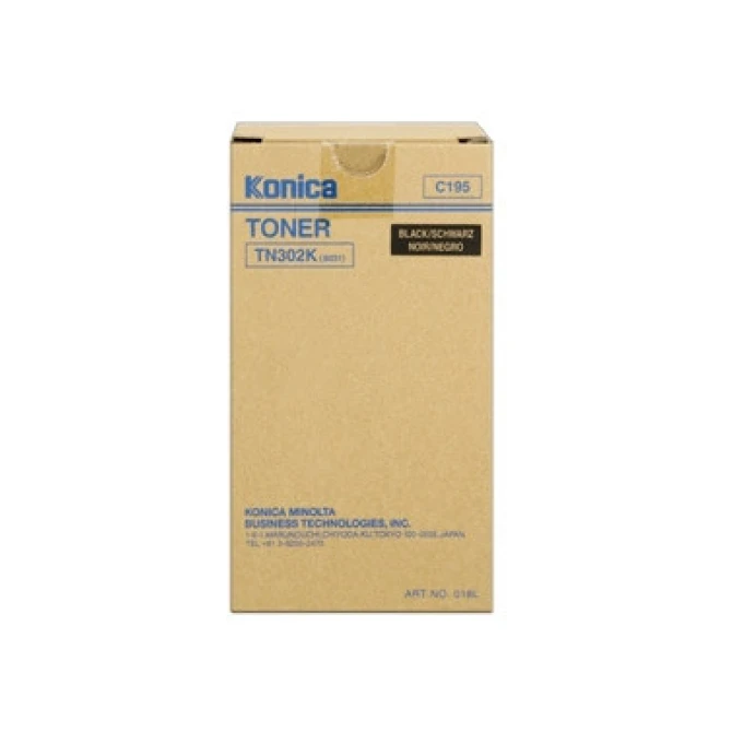 Minolta Konica TN-302K (018L) toner zwart (origineel)