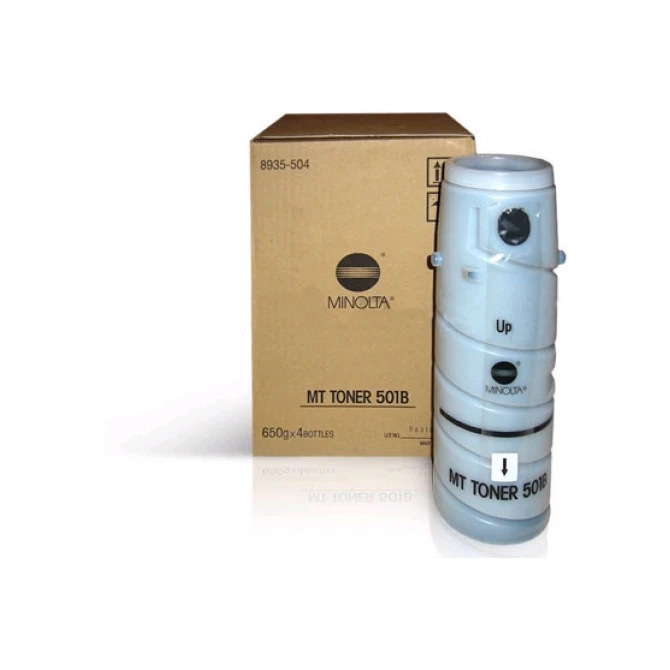 Minolta Konica Minolta MT 501B (8935-504) toner zwart 4 stuks (origineel)