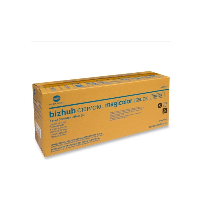 Minolta Konica Minolta TN212K (A00W472) toner zwart (origineel)