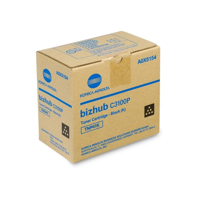 Minolta Konica Minolta TNP-48K (A5X0150) toner zwart (origineel)