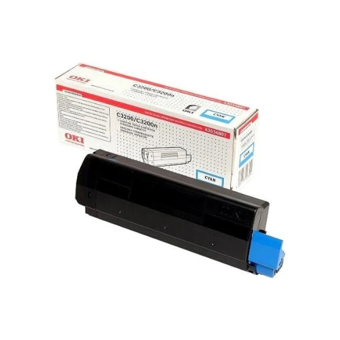 Oki 43034807 toner cyaan (origineel) Oki 43034807 toner cyaan (origineel)