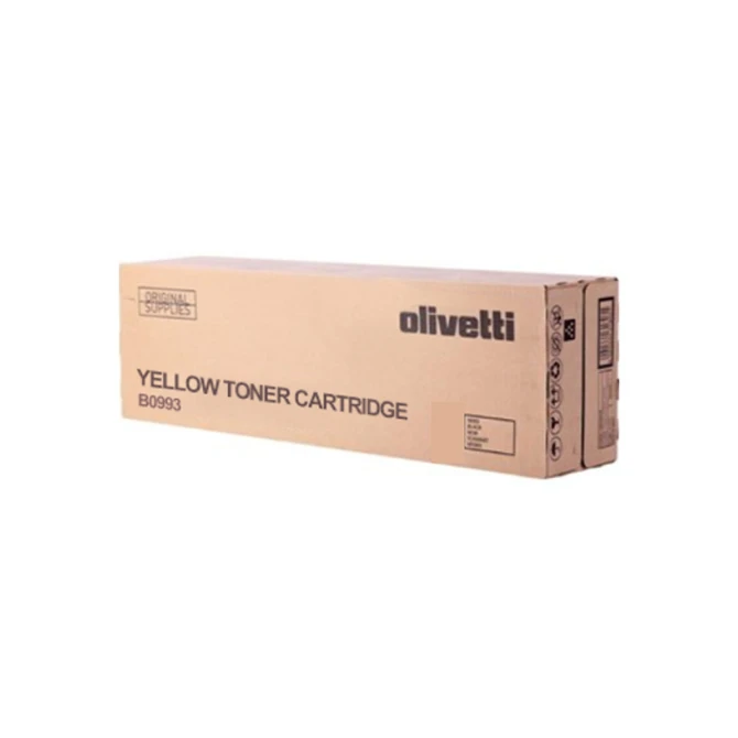 Olivetti B0993 toner geel (origineel)