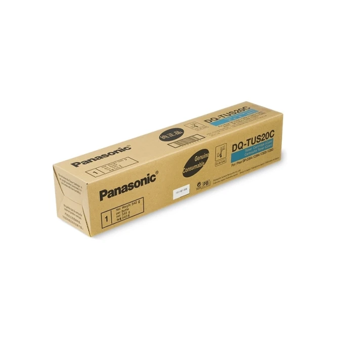 Panasonic DQ-TUS20C toner cyaan (origineel)