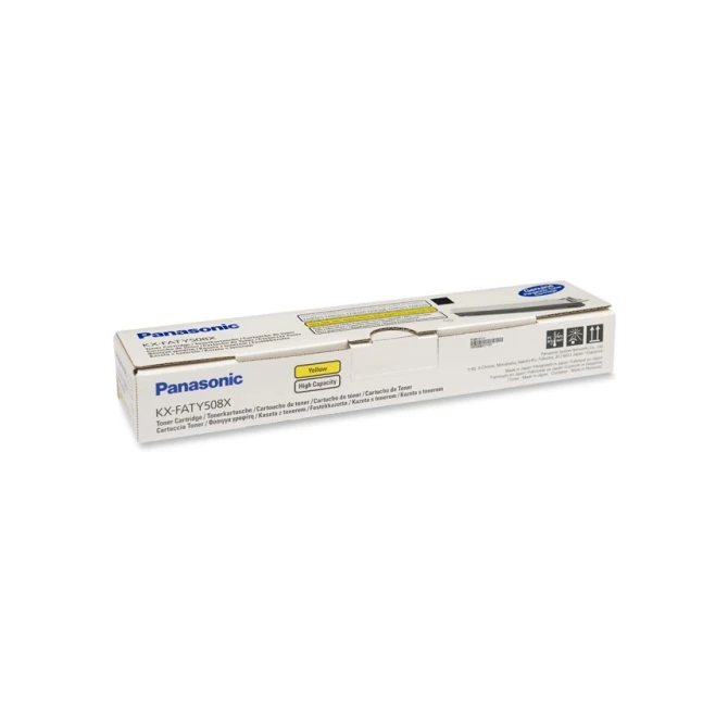 Panasonic KX-FATY508X toner geel hoge capaciteit (origineel)