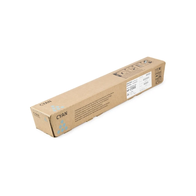 RICOH MP C5502E toner cyaan (origineel)