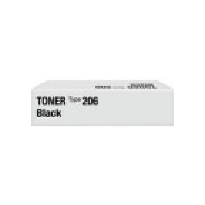 RICOH type 206 BK toner zwart (origineel)