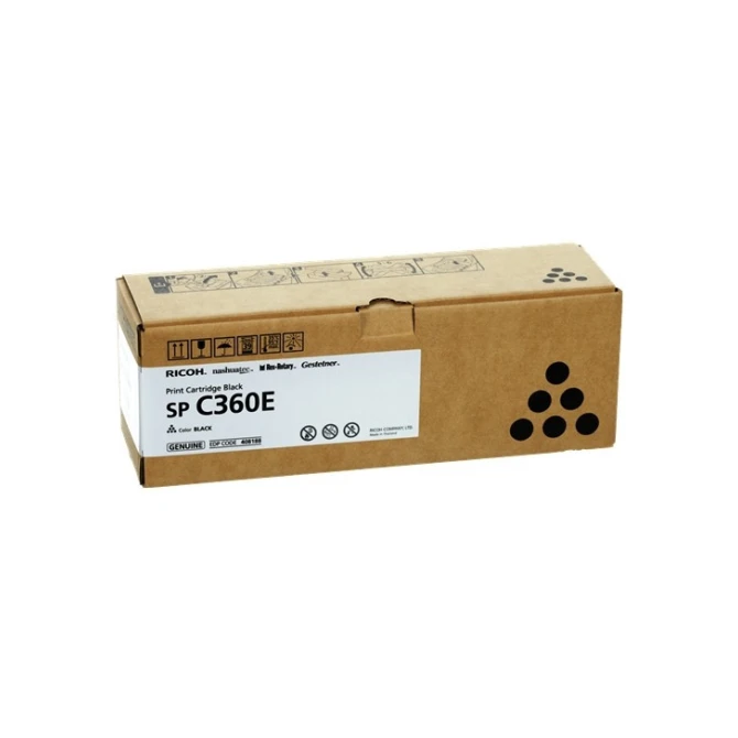 RICOH type SP C360E toner zwart (origineel)