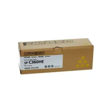 RICOH type SP C360HE toner geel hoge capaciteit (origineel)