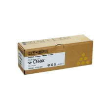 RICOH type SP C360X toner geel extra hoge capaciteit (origineel)