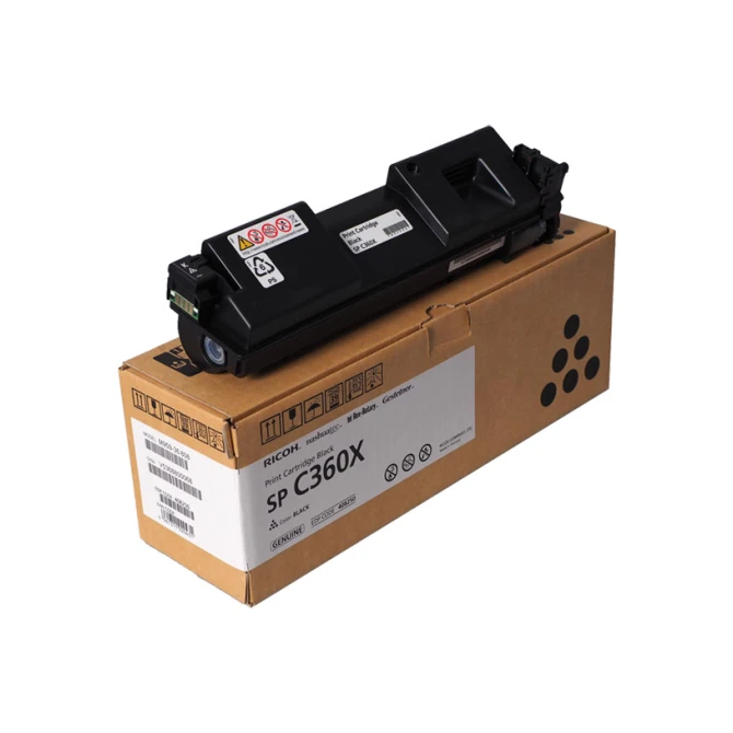 RICOH type SP C360X toner zwart extra hoge capaciteit (origineel)