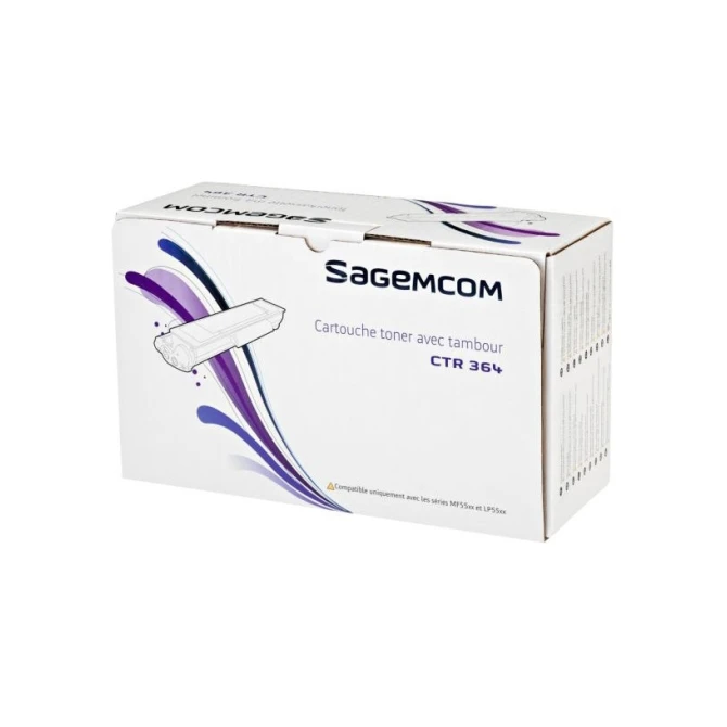 Sagem CTR 364 toner zwart (origineel)