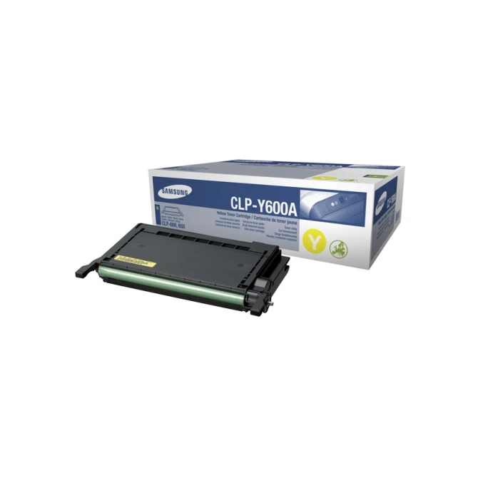 Samsung CLP-Y600A toner geel (origineel)