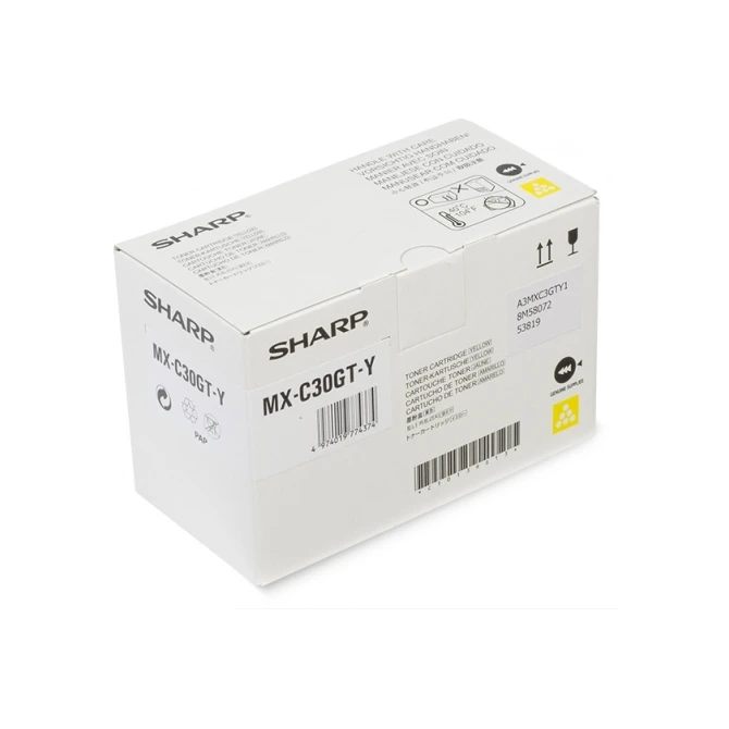 Sharp MX-C30GTY toner geel (origineel)