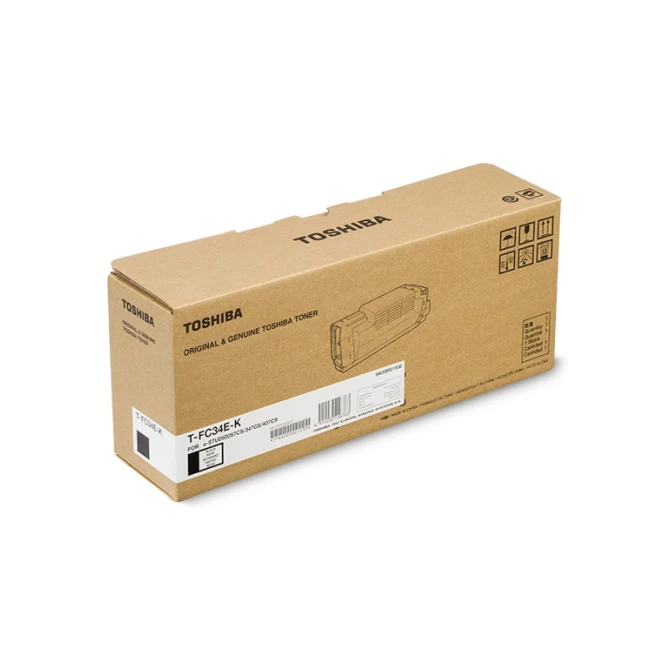 Toshiba T-FC34E-K toner zwart (origineel)