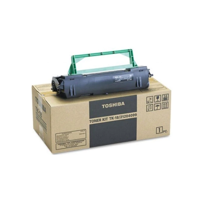 Toshiba TK-18 toner zwart (origineel) Toshiba TK-18 toner zwart (origineel)