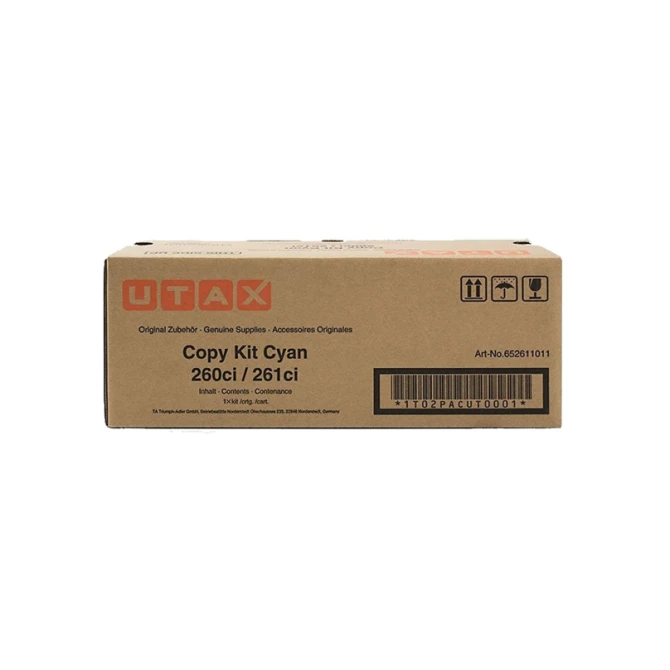 Utax 652611011 toner cyaan (origineel)