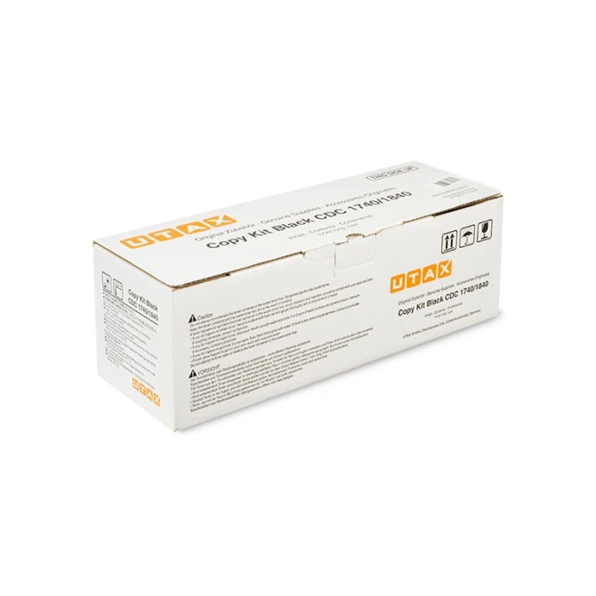 Utax 654010010 toner zwart (origineel)