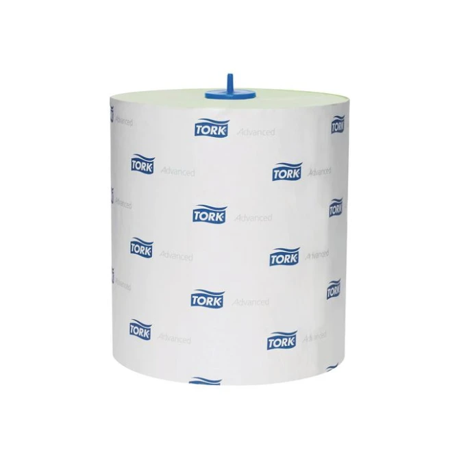 TORK Advanced H1 Handdoekrol Met Huls 2-laags Groen (pak 6 rollen) TORK Advanced H1 Handdoekrol Met Huls 2-laags Groen (pak 6 rollen)
