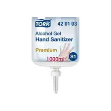 Tork Alcohol Gel voor Handdesinfectie voor S1 dispenser (doos 6 x 1000 milliliter) Tork Alcohol Gel voor Handdesinfectie voor S1 dispenser (doos 6 x 1000 milliliter)