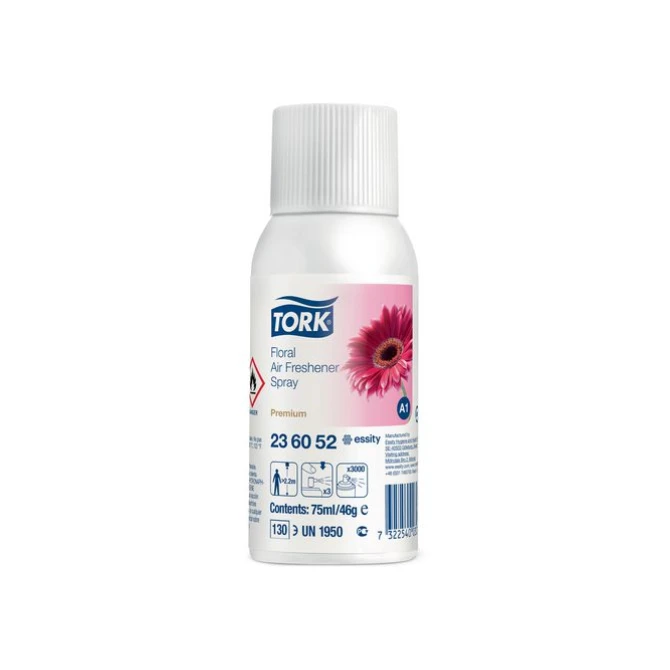 TORK Luchtverfrisser A1 Permium floral (fles 75 milliliter) TORK Luchtverfrisser A1 Permium floral (fles 75 milliliter)