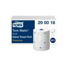 TORK Premium Soft H1 Handdoekrol Met Huls 2-laags Wit (pak 6 x 100 meter) TORK Premium Soft H1 Handdoekrol Met Huls 2-laags Wit (pak 6 x 100 meter)