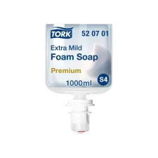 TORK Premium handschuim extra mild niet geparfumeerd (pak 6 x 1000 milliliter) TORK Premium handschuim extra mild niet geparfumeerd (pak 6 x 1000 milliliter)