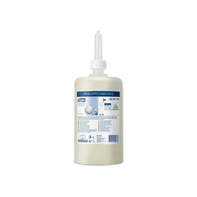 TORK Premium vloeibare zeep Niet geparfumeerd (fles 1 liter)