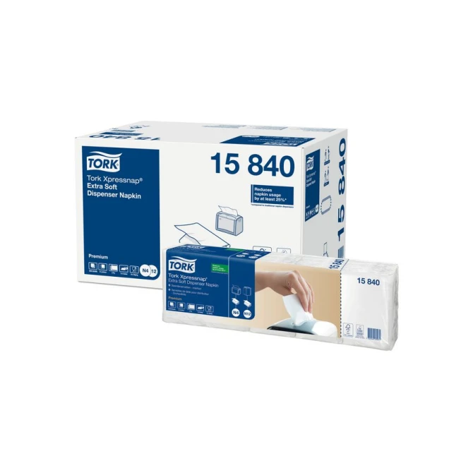 TORK Premium wegwerpservet dispenservouw 2-laags 216 cm wit (doos 8 x 500 stuks) TORK Premium wegwerpservet dispenservouw 2-laags 216 cm wit (doos 8 x 500 stuks)
