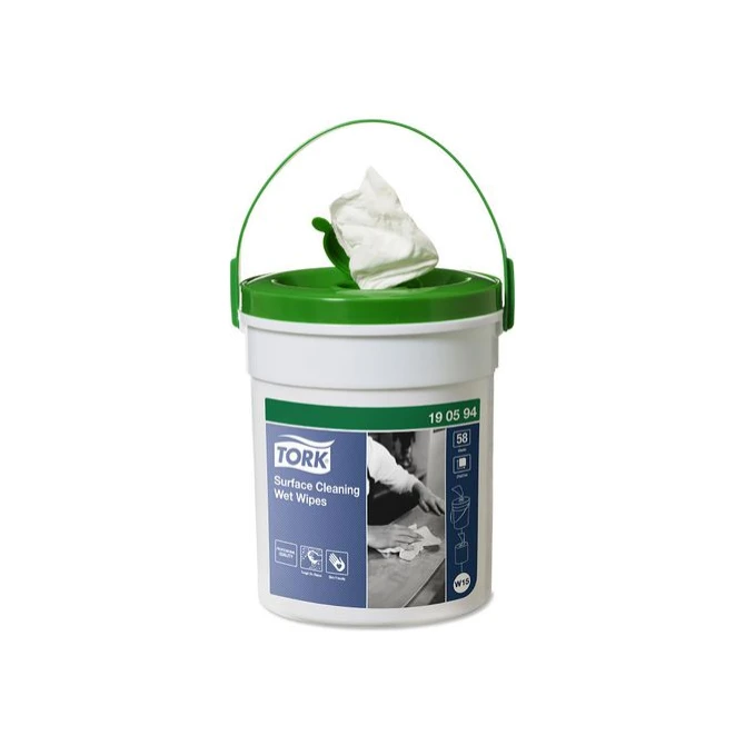 TORK Surface Cleaning Vochtige Doeken Wit (doos 58 stuks) TORK Surface Cleaning Vochtige Doeken Wit (doos 58 stuks)