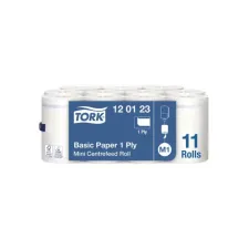 TORK Universal Wiper Multirol voor minidispenser 1-laags 21 cm x 120 m (doos 11 stuks) TORK Universal Wiper Multirol voor minidispenser 1-laags 21 cm x 120 m (doos 11 stuks)