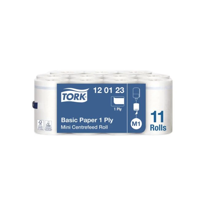 TORK Universal Wiper Multirol voor minidispenser 1-laags 21 cm x 120 m (doos 11 stuks) TORK Universal Wiper Multirol voor minidispenser 1-laags 21 cm x 120 m (doos 11 stuks)