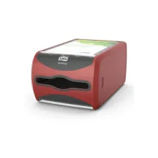 Tork Xpressnap Counter Servetdispenser 145 x 191 x 307 mm Plastic Rood