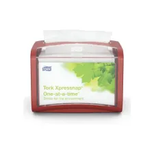 TORK Xpressnap Tabletop Servetdispenser 155 x 201 x 150 mm Plastic Rood