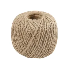 Creotime Touw 3mm natuurlijk hennep/bol100m Creotime Touw 3mm natuurlijk hennep/bol100m