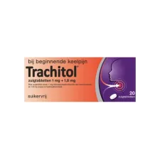 Trachitol Zuigtabletten (pak 20 stuks) Trachitol Zuigtabletten (pak 20 stuks)