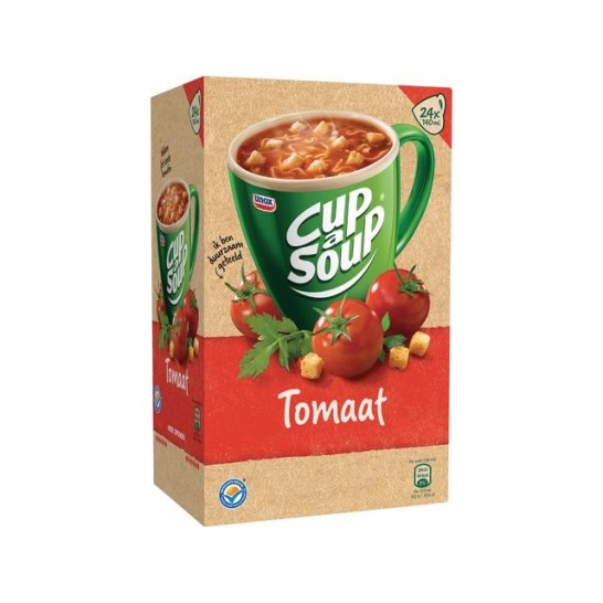 UNOX Cup-a-Soup Tomaat Soep 140 ml (doos 24 stuks)