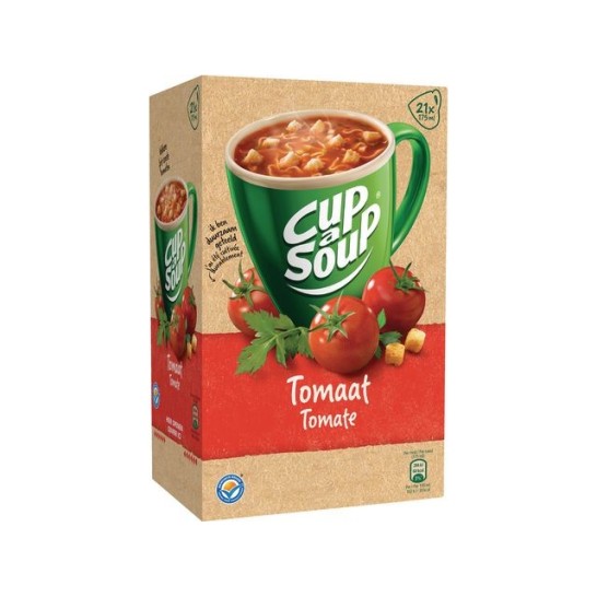UNOX Cup-a-Soup Tomaat Soep 175 ml (pak 21 stuks)