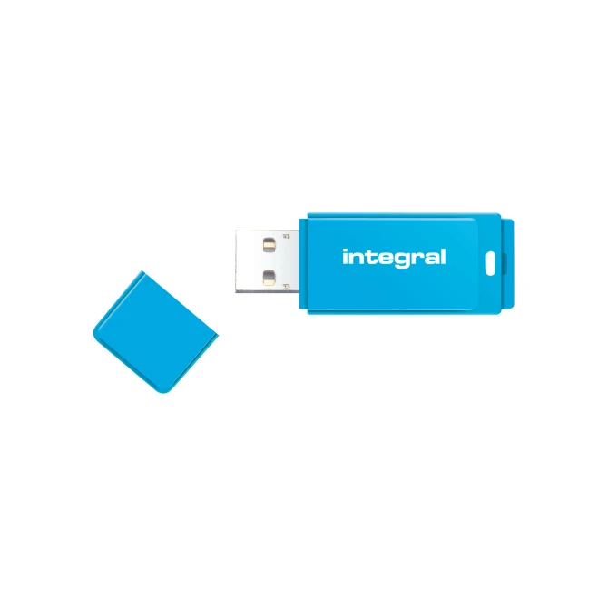 USB Stick Integral flash 32GB 2.0 blauw USB Stick Integral flash 32GB 2.0 blauw