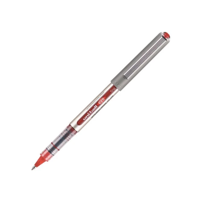 Uni-Ball Eye Fine UB-157 Stickbalpen Vloeibare Inkt 07 mm Grijze Huls Rode Inkt (pak 12 stuks) Uni-Ball Eye Fine UB-157 Stickbalpen Vloeibare Inkt 07 mm Grijze Huls Rode Inkt (pak 12 stuks)