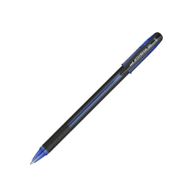 Uni-Ball Jetstream SX101 Rolschrijver 1 mm Blauw (pak 12 stuks) Uni-Ball Jetstream SX101 Rolschrijver 1 mm Blauw (pak 12 stuks)
