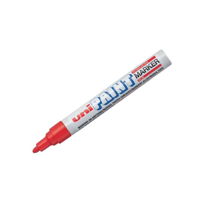 Uni Paint PX-20 Permanente Verfstift Ronde Punt 2 mm Rood (pak 12 stuks) Uni Paint PX-20 Permanente Verfstift Ronde Punt 2 mm Rood (pak 12 stuks)