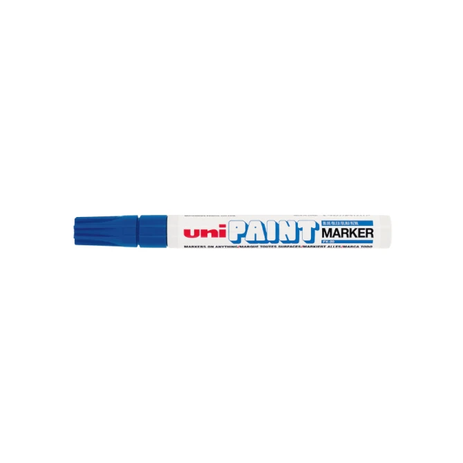 Uni Paint PX-20 permanente verfstift 2.2 - 2.8 mm donkerblauw (pak 12 stuks) Uni Paint PX-20 permanente verfstift 2.2 - 2.8 mm donkerblauw (pak 12 stuks)