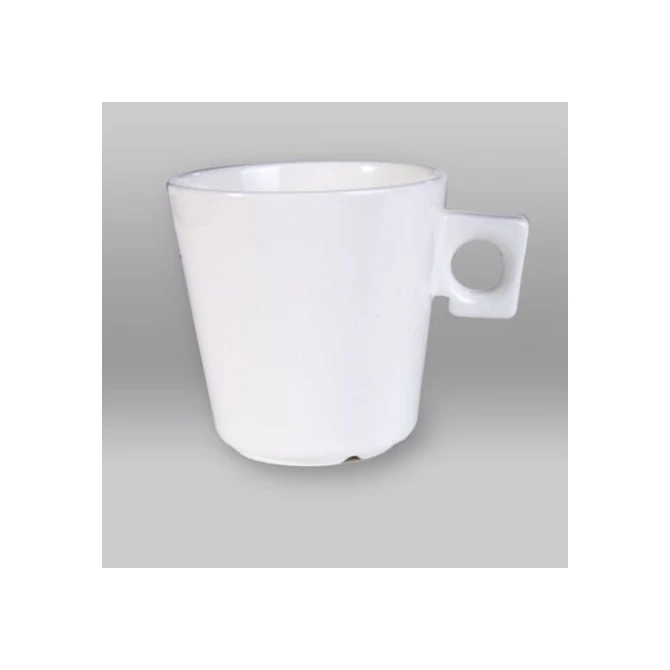 UniQue Mok Porselein 200 ml Wit (doos 24 stuks)