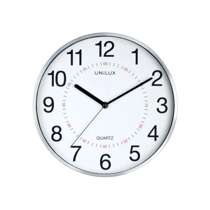 UNILUX ARIA Klok diameter 285 cm Metallic Grijs