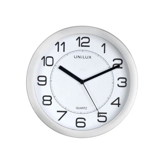 UNILUX Attraction Wandklok Magnetisch diameter 22 cm Plastic Grijs UNILUX Attraction Wandklok Magnetisch diameter 22 cm Plastic Grijs