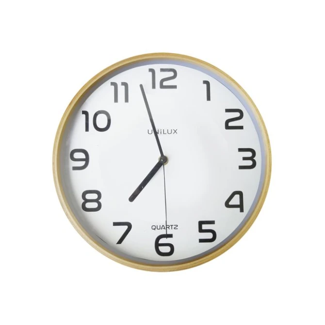 UNILUX Baltic Wandklok diameter 315 cm Hout UNILUX Baltic Wandklok diameter 315 cm Hout