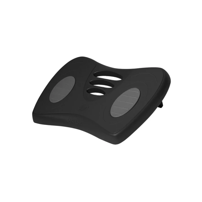 UNILUX Chrysalis Voetensteun Verstelbaar 42 x 32 cm ABS met antislip PVC Zwart