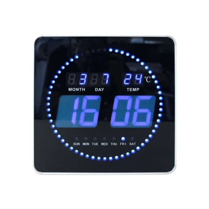 UNILUX Flo Klok LED Zwart