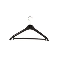 UNILUX Kledinghanger Zwart kunststof lengte 45 cm (pak 20 stuks) UNILUX Kledinghanger Zwart kunststof lengte 45 cm (pak 20 stuks)