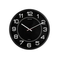 UNILUX Mega Wandklok diameter 575 cm Kunststof Zwart UNILUX Mega Wandklok diameter 575 cm Kunststof Zwart